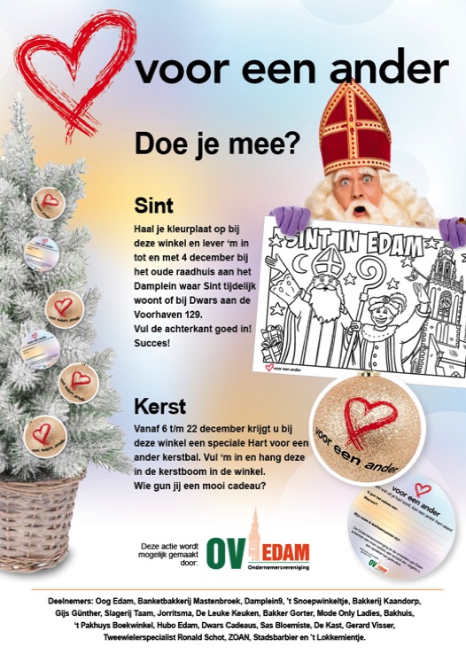 Hart voor een ander ACTIE OVE Edam